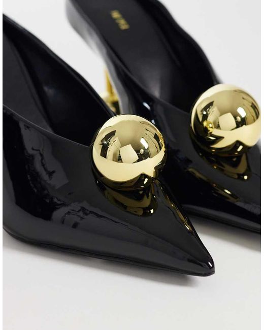 JW PEI Multicolor Sofia Angled Vamp Heel Mules
