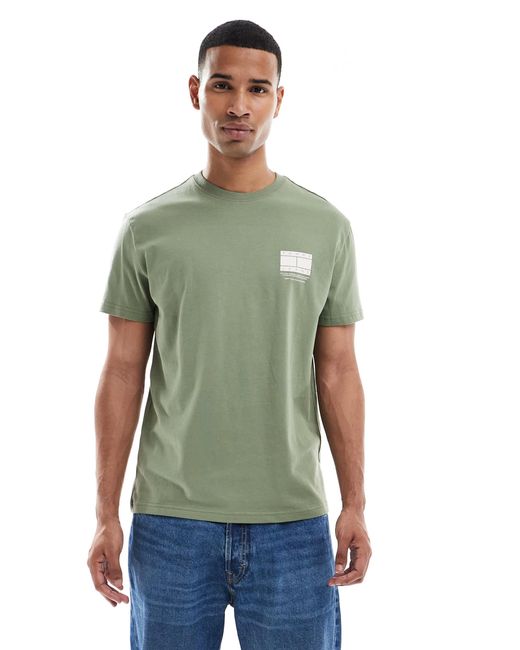 Tommy Hilfiger Gray Graphic T-shirt for men