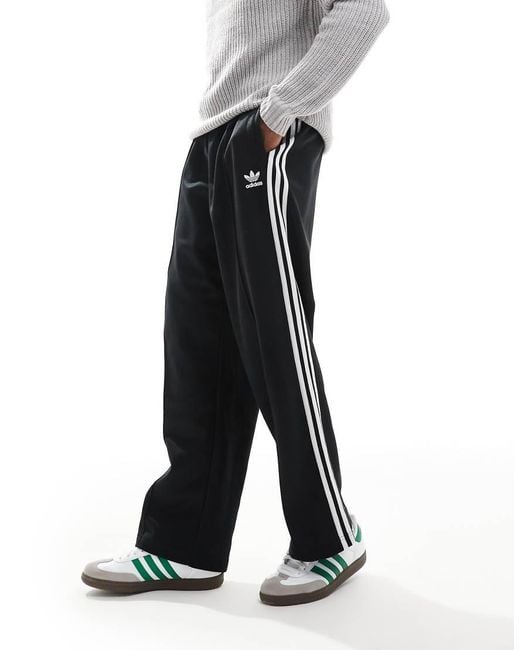 Adidas Originals Black Firebird Loose Track Pants for men