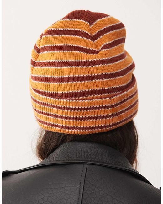 Collusion Black Knitted Beanie