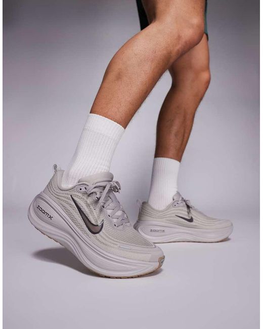 Nike Gray Vomero Plus Trainers for men