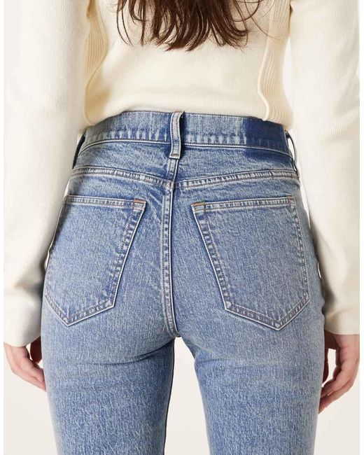 Abercrombie & Fitch Blue High Rise Skinny Jeans
