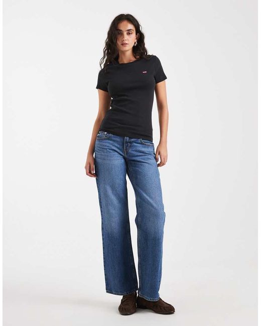 Levi's Blue Essential 2-pack Logo T-shirts