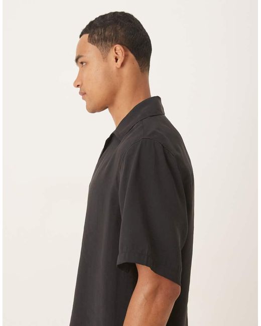 ASOS Ruimvallend Overhemd Met Bloemenprint in het Black voor heren