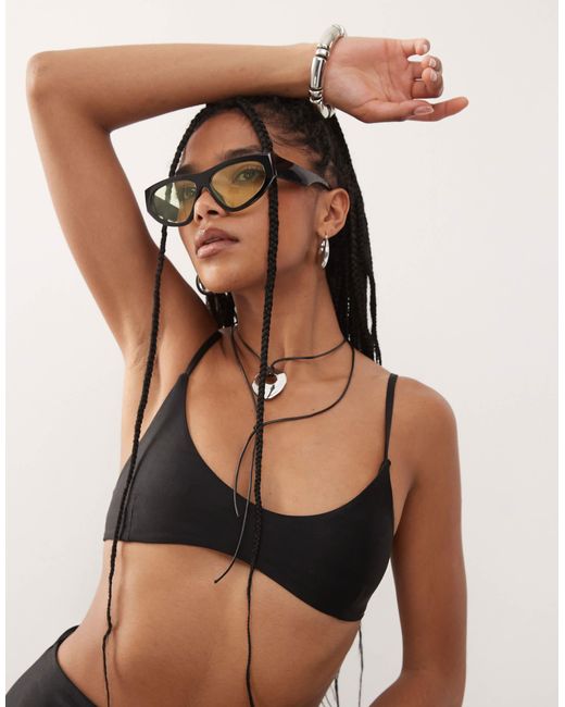 Brassière Collusion en coloris Black