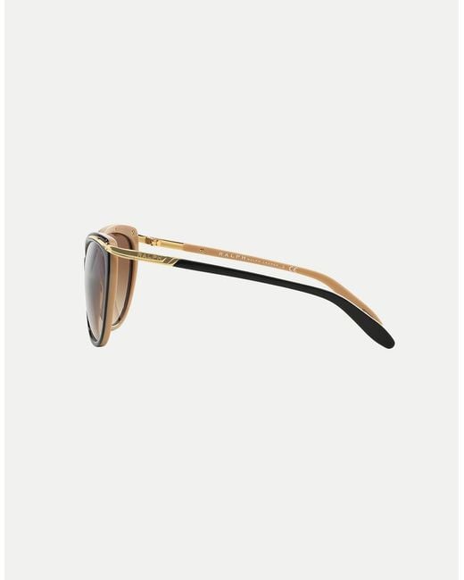 Ralph Natural Ra5150 Cat Eye Sunglasses