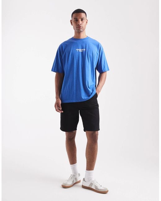 Only & Sons White Carpenter Short for men