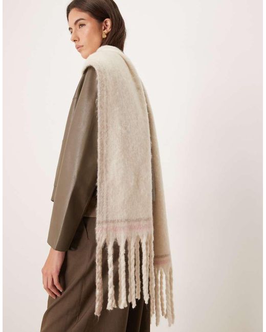 Abercrombie & Fitch Natural Cozy Scarf