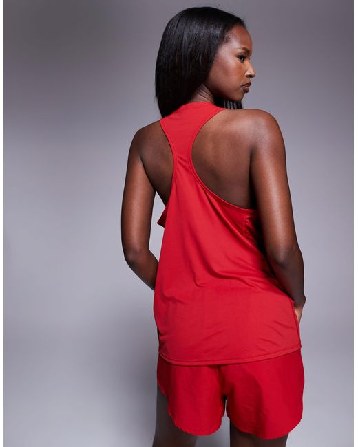 Adidas Originals Red Adidas running – adizero – trägertop