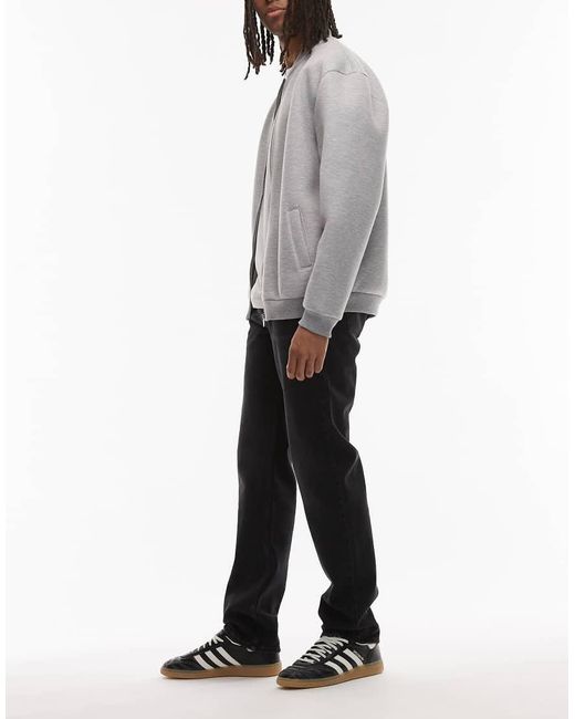 Tommy Hilfiger Gray Ryan Slim Straight Jeans for men