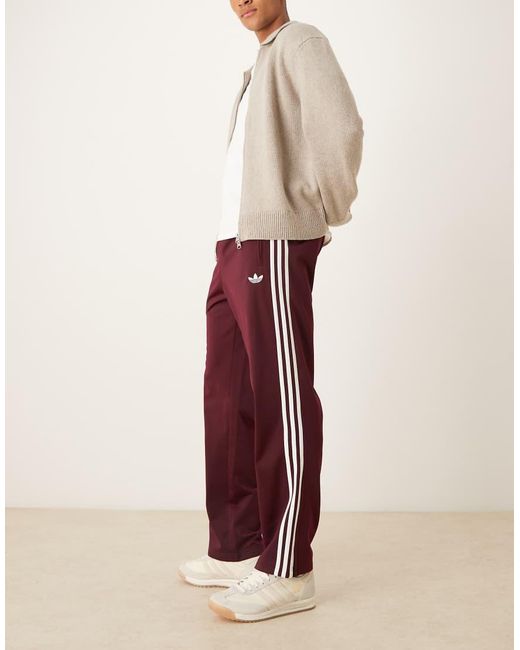 Adidas Originals Red Firebird Track Pants for men