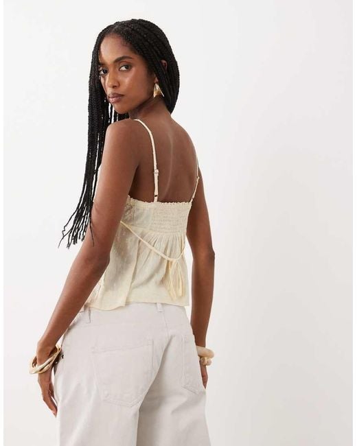Cotton On White Daydream Cotton Cami