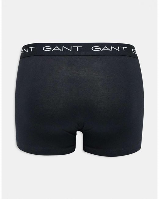 Gant Blue 3-pack Trunks for men