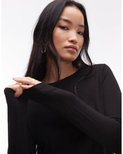 Mango Black – klassischer strickpullover