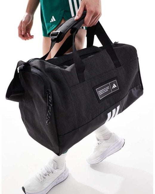 Adidas Originals Black Adidas Training Small Duffle Bag