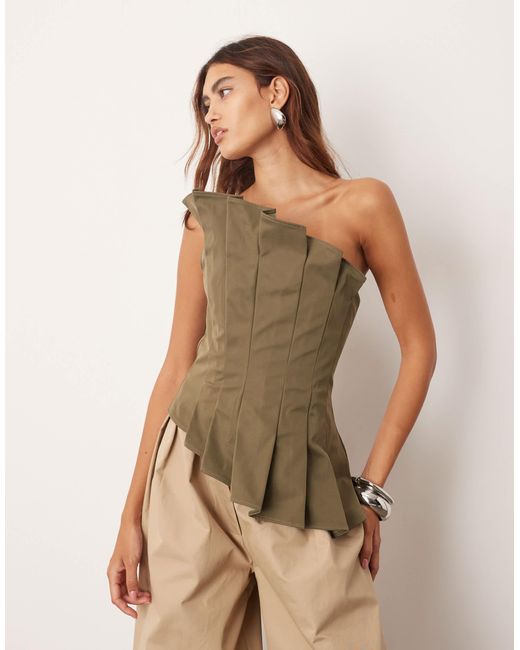 ARRANGE Natural Sculpted Bandeau Top