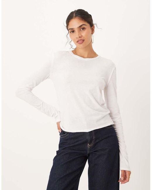 Free People Nova in het White