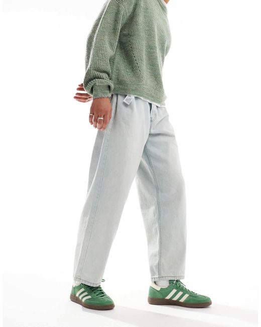 Handball spezial - baskets avec semelle en caoutchouc - vert et blanc Adidas Originals en coloris Green