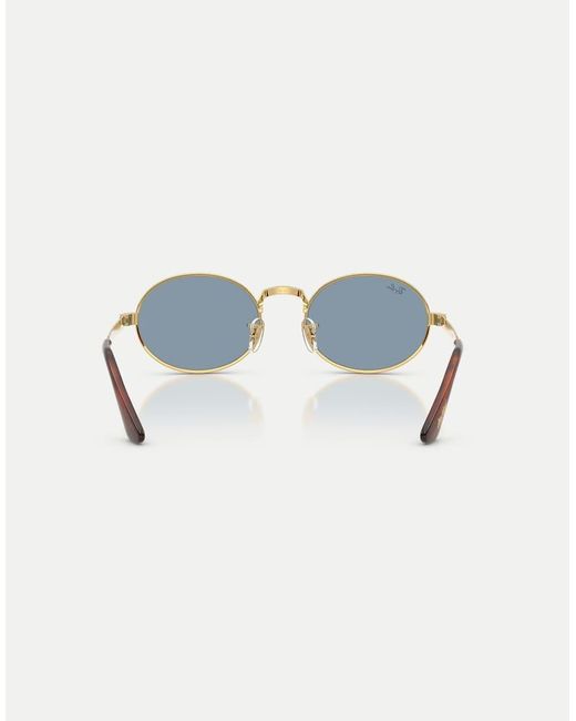 Ray-Ban Blue Rb3931 Rectangle Sunglasses With Lens