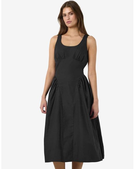 Noisy May Black Midi Dress