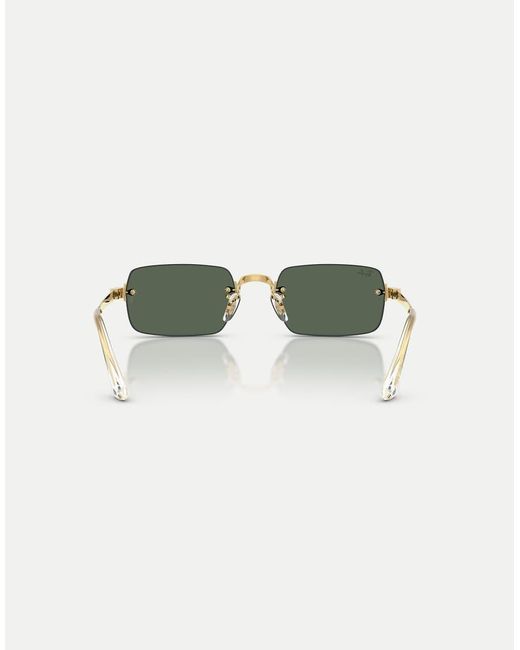 Rb3928 di Ray-Ban in Green