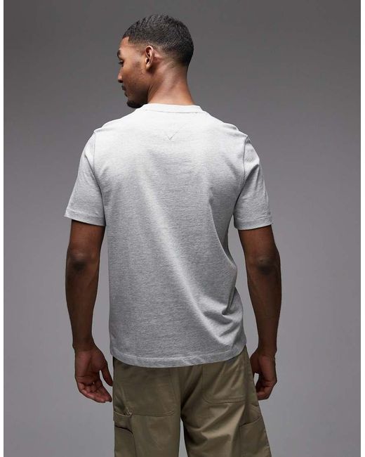 Tommy Hilfiger Gray Heritage Graphic T-shirt for men