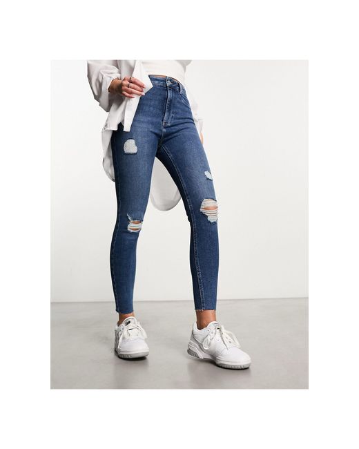 New Look Blue – enge jeans