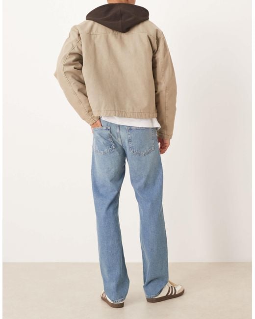 ARKET Natural Cliff Authentic Straight Fit Jeans for men