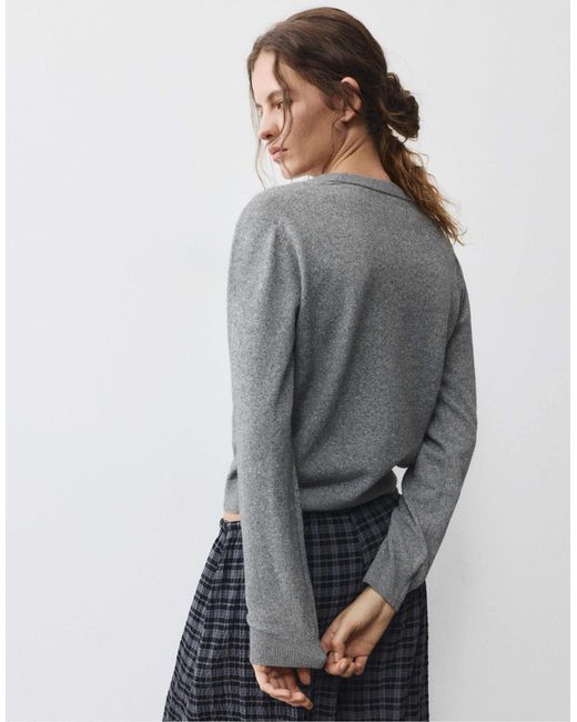 Pull&Bear Gray Pullover