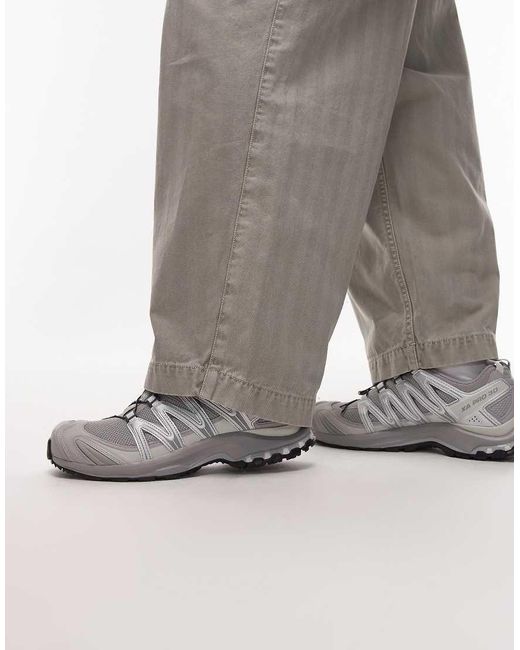 Salomon Gray Xa Pro 3d Trainers