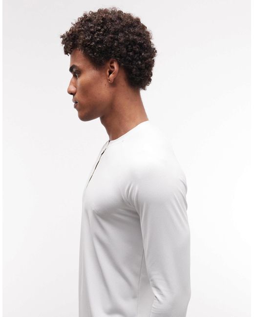 Top gaufré 4505 pour homme en coloris White
