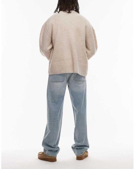 Tommy Hilfiger Blue Jamie Loose Straight Leg Jeans for men