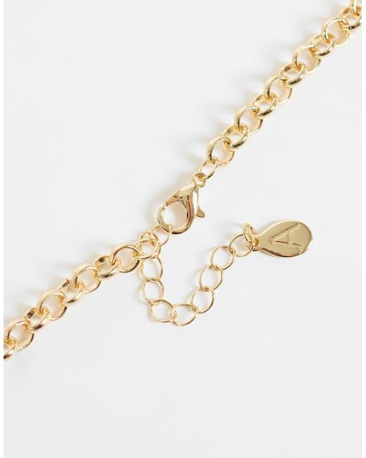 Collana Con Pendente di Accessorize in White