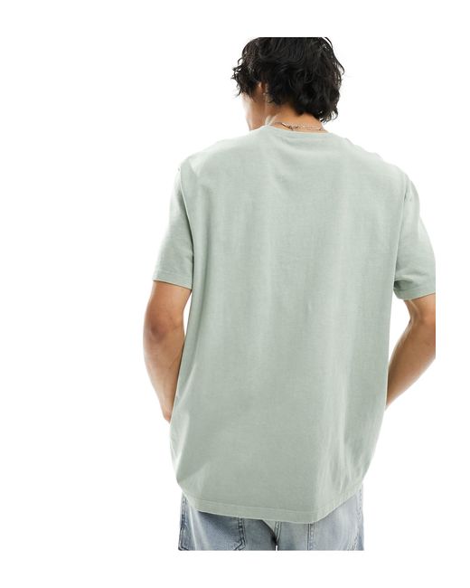 ASOS Blue Heavyweight Relaxed Fit T-shirt for men