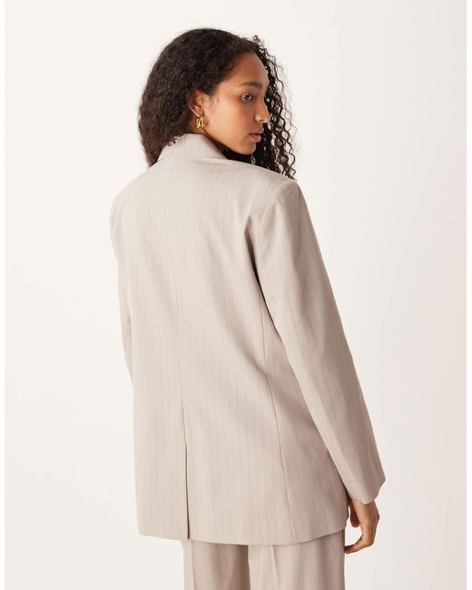 ASOS Natural – relaxed-fit-blazer