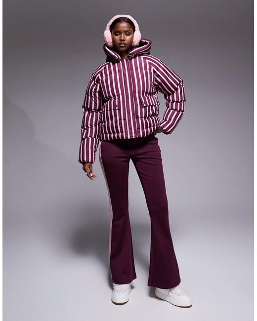 Doudoune Threadbare en coloris Red