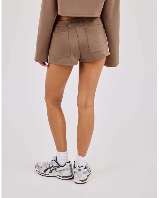 CERNUCCI White Taping Micro Shorts