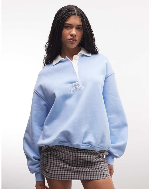 Nike Rugbytop in het Blue