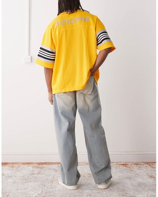 Adidas Originals Yellow Adilenium Season 3 Jeans for men