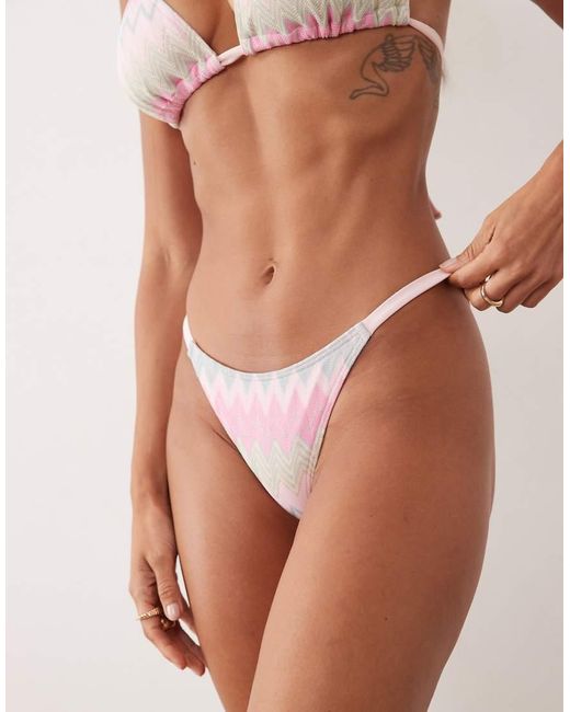 Peek & Beau White Bikini Bottom