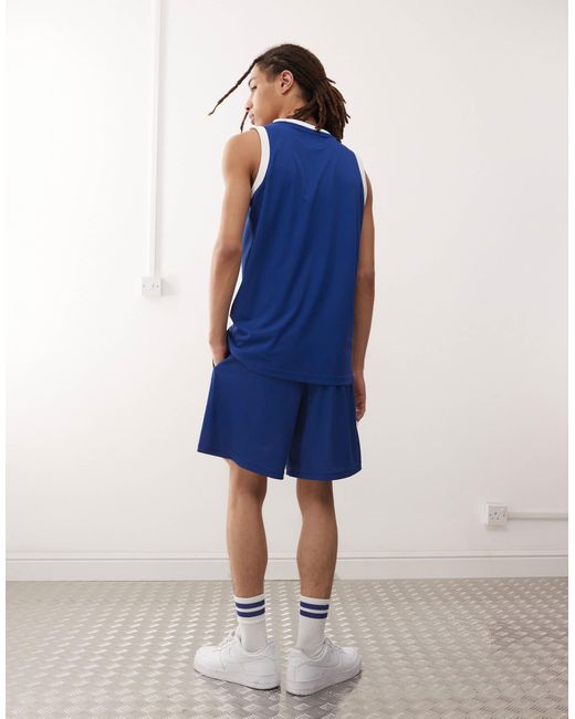 La dodgers - short à logo imprimé - bleu/blanc '47 pour homme en coloris Blue