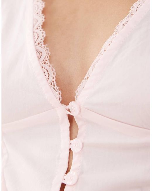 Motel Pink Ilias Corset Top