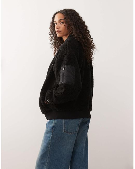 Bomber en sherpa à motif la dodgers KTZ en coloris Black