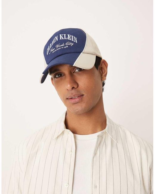 Calvin Klein Blue Graphic Cap for men