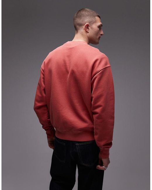 Felpa Slavato di ARKET in Red da Uomo