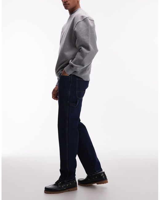 Dickies Blue 993 Regular Tapered Carpenter Jeans for men