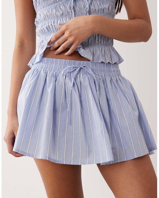 Nia Blue Parker Skort