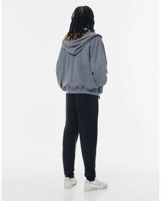 Pull&Bear Blue Tracksuit jogger Trousers for men