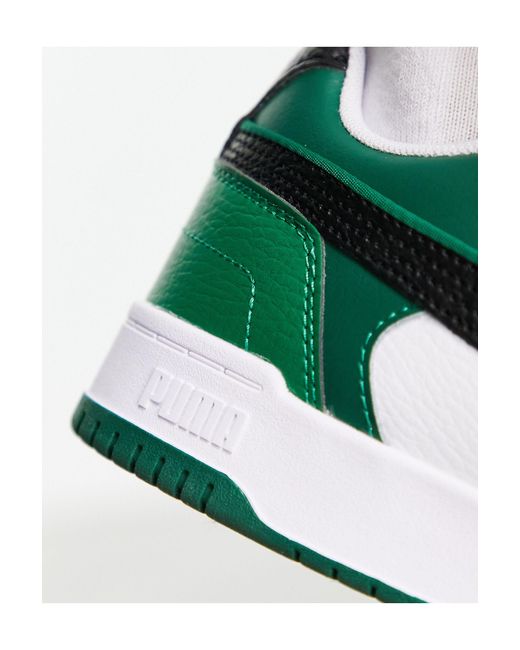 Rbd game - sneakers basse bianche, verdi e nere da Uomo di PUMA in Nero |  Lyst