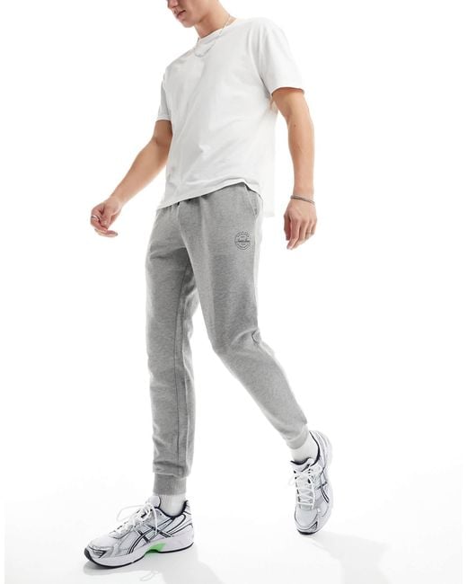 Jack & Jones White Slim jogger for men